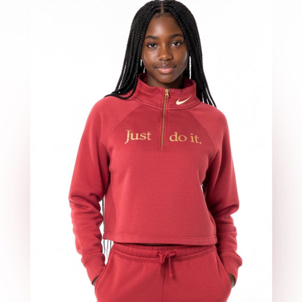 Nike Burgundy Hoodie